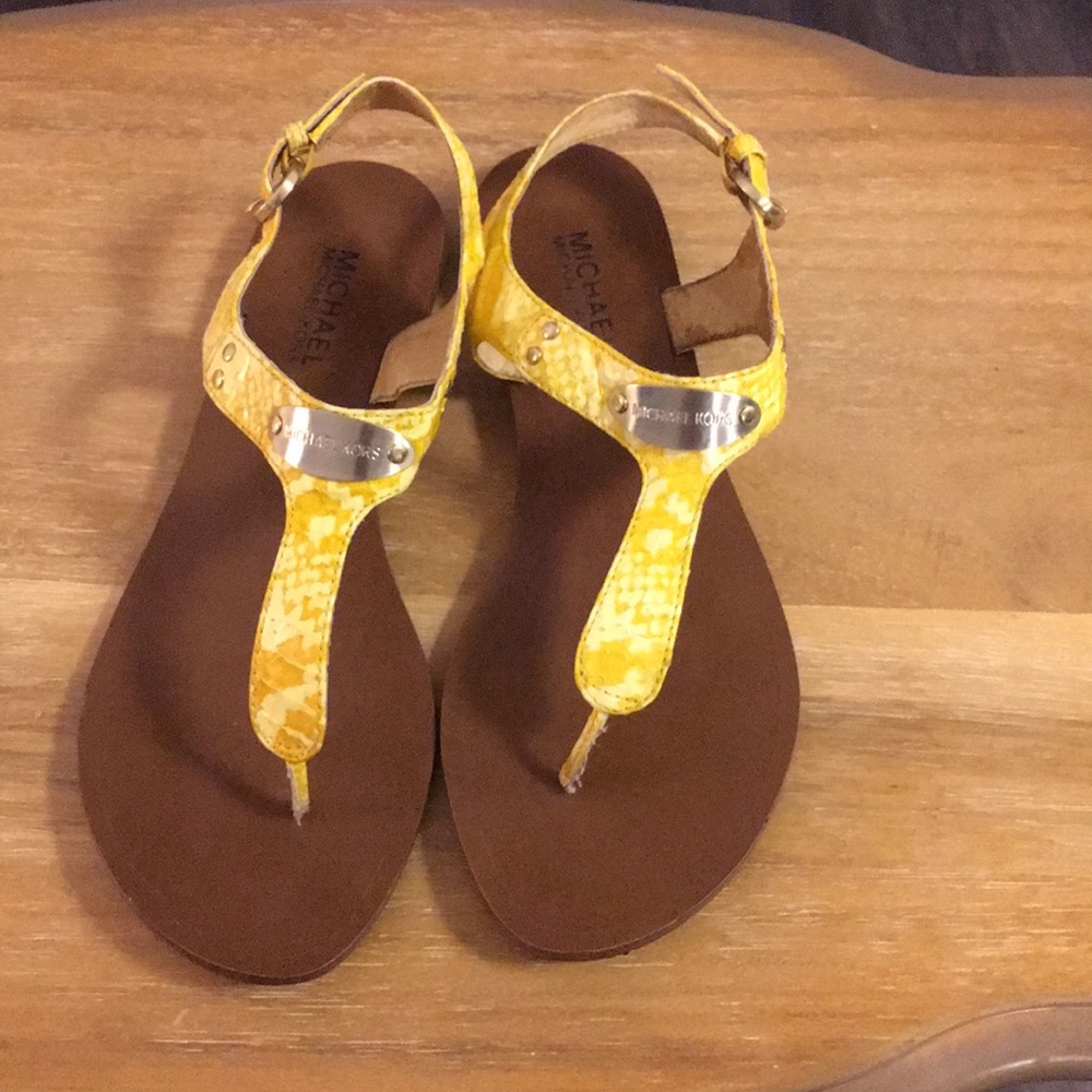 MICHAEL KORS -  Leather sole sandal